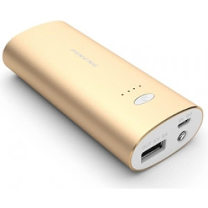 Аккумулятор внешний USB Pineng PN-926 Gold, 5000 mAh