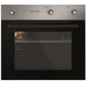 Духовой шкаф HAUSBERG HB-8044 3 програмы, механический таймер, термостат,  панель нержавейка, поворотные ручки, внутрений обьём 57 л.