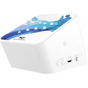 White Diamond Liquids Speaker for all smartphones, tablets and audio devices, Blue