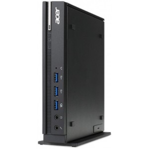 Mini PC  ACER Veriton N4640G (DT.VQ0ME.013) Intel® Pentium® G4560T 2.9GHz, 4GB DDR4 RAM, 500GB, No ODD, Card Reader, Intel® HD 610 Graphics, VGA, DP, COM-port, GigLAN, Wi-Fi/BT, 65W PSU, DOS, USB KB/MS, VESA kit, Black