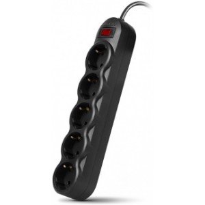 "Surge Protector   5 Sockets,  3.0m,  Sven ""SF-05L"", Black, retail box, flame-retardant material
-  
  http://www.sven.fi/ru/catalog/filter/sf-05l.htm"