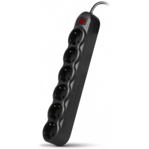 "Surge Protector   6 Sockets,  5.0m,  Sven ""SF-06L"", BLACK, Retail color box, flame-retardant
-  
 http://www.sven.fi/ru/catalog/filter/sf-06l.htm"