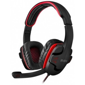"Headset  Gaming SVEN AP-G855MV Black-Red, with Microphone, 2 x 3,5mm jack (3 pin)
-    
 http://www.sven.fi/ru/catalog/headphones_pc/ap-g855mv.htm"