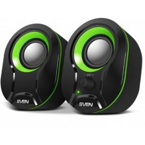Колонки SVEN 290 Black/Green