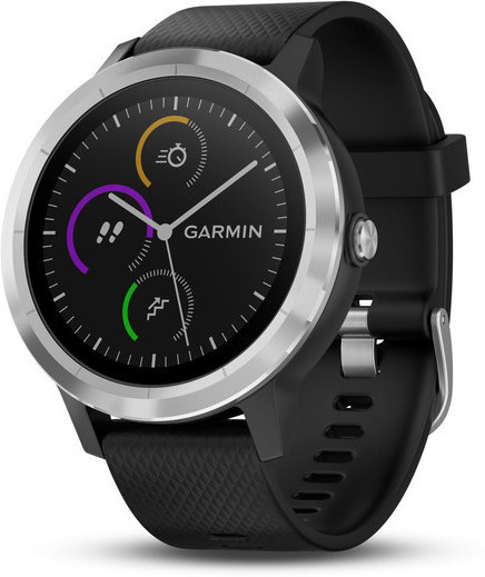 GARMIN Vivoactive 3 Black Silicone 