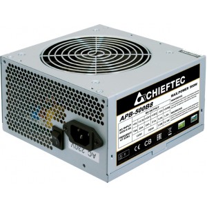  500W ATX Power supply Chieftec APB-500B8, 500W, ATX 12V 2.3, 120mm silent fan, <80%, Active PFC (Power Factor Correction) (sursa de alimentare/блок питания)