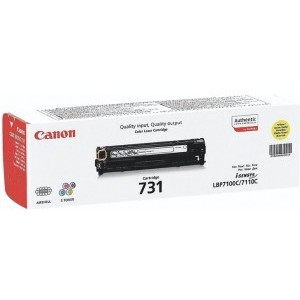 "Laser Cartridge for HP CF212A (131A) Canon 731Yellow Compatible
- HP LJ Pro 200 (CF212A / Canon 731 Yellow)"