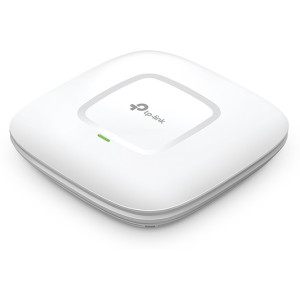 TP-LINK Auranet CAP300  N300 Wireless Ceiling Mount Access Point, 300Mbps 2.4GHz, 802.11n/g/b, 1 Lan, PoE Supported, Multi-SSID, with 2*3dbi internal antennas, Captive portal, Reboot Schedule, Rate limit on per SSID, FAT/FIT