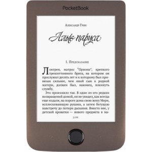 "PocketBook 615 Plus Brown, 6"" E Ink®Carta™, Frontlight, microSD up32Gb, Anti-glare,114,6*174,4*8,3mm
-  
http://www.pocketbook-int.com/ua/store/products/pocketbook-615"