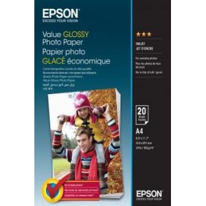 A4 183g 20p Epson Value Glossy Photo Paper