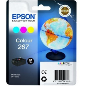 Ink Cartridge Epson C13T26704010 Tri-color for WF-100