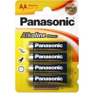 Panasonic "ALKALINE Power" AA Shrink*4, Alkaline, LR6REB/4P
