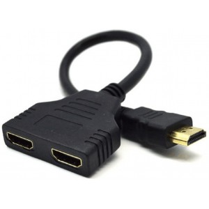 "Cable HDMI  Passive dual port cable, Black, Cablexpert, DSP-2PH4-04
-  
  http://cablexpert.com/item.aspx?id=9666"