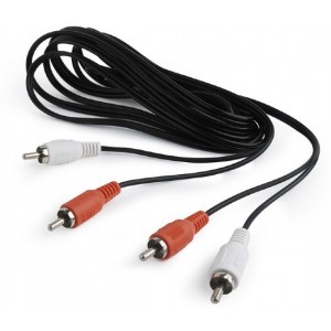 "Cable RCA*2 - RCA*2,  5.0m, Cablexpert, CCA-2R2R-5M
-  
 http://cablexpert.com/item.aspx?id=9714"