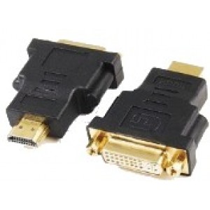 "Adapter HDMI M to DVI F, Cablexpert ""A-HDMI-DVI-3""
-  
  http://cablexpert.com/item.aspx?id=8082"