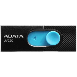 Флешка ADATA UV220, 8GB, USB 2.0, Black-Blue, Plastic