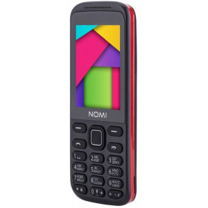 Мобильный телефон Nomi  i244, Black - Red