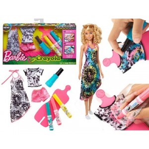 Barbie set "Tai-Dai" seria "Crayola" ast Mattel