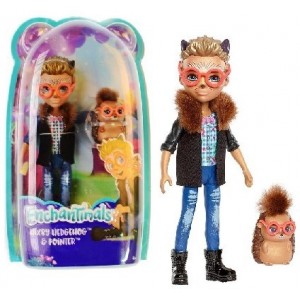 Papusa Enchantimals Hixby Hedgehog Mattel