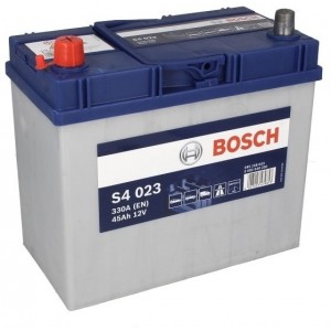 Bosch Аккумулятор  45AH 330A(EN) клемы 1 (238x129x227) S4 023