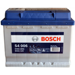 Bosch Аккумулятор 60AH 540A(EN) клемы 1 (242x175x190) S4 006