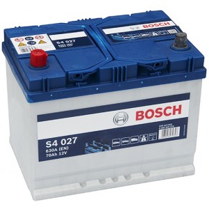 Bosch Аккумулятор  70AH 630A(EN) клемы 1 (261x175x220) S4 027