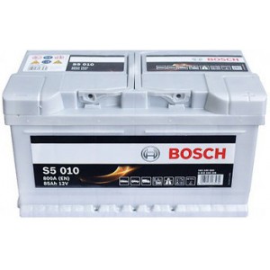 Bosch Аккумулятор 85AH 800A(EN) клемы 0 (315x175x175) S5 010