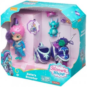 Set "Shimmer and Shine" Zeta's Scooter Mattel