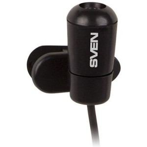 SVEN MK-170, Microphone, Clothing clip, 3.5mm jack, Black