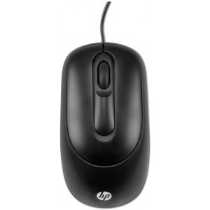 HP X900 Wired Mouse, Black