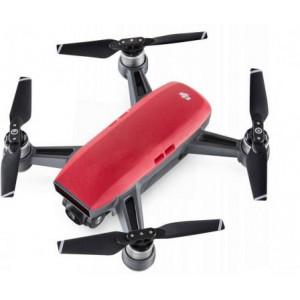 (149290) DJI Spark Fly More Combo (EU) / Lava Red - Portable Drone, RC, 12MP,  FHD 30fps camera with gimbal, max. 4000m height/50kmph speed, flight time 16min, Battery 1480mAh, 300g (2 extra batteries, propellers, guards, charging hub, bag)