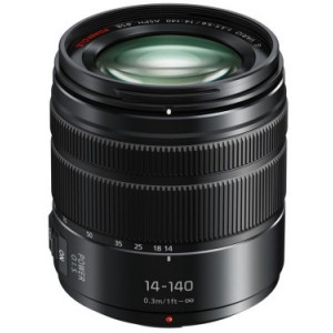 "Lens Panasonic Lumix G Vario 14-140mm f/3.5-5.6 ASPH. POWER O.I.S. (Matte Black)
14-140mm f/3.5-5.6"