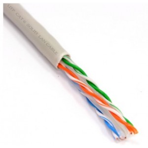 Cable  UTP  Cat.5E, 24awg 4X2X1/0.50, STRANDED, CCA, 305M, APC Electronic
