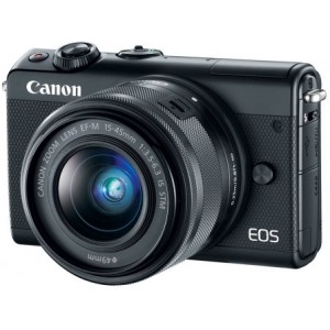 DC Canon EOS M100 Black KIT + EF-M 15-45 IS STM