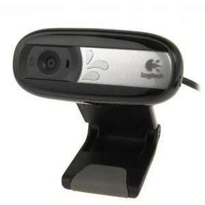   Logitech Webcam C170, Microphone, Video calling (640 x 480 pixels), Photos 5 megapixels (soft. enh.), Fluid Crystal™ Technology3, Right Sound, USB 2.0 (camera web/веб-камера)