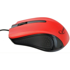 Gembird MUS-101-R, Optical Mouse, 1200dpi, USB, Red