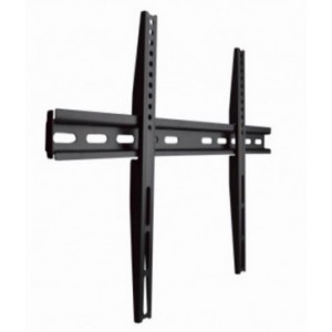 TV-Wall Mount for 32-65"- Gembird "WM-65F-02", Fixed, max. 40 kg, Distance TV to Wall: 12 mm, max. VESA 600 x 400, Black