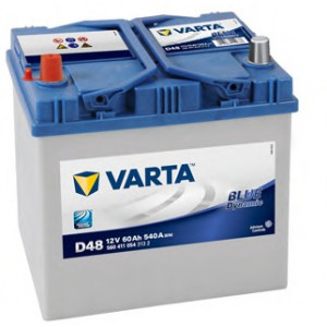 VARTA Аккумулятор  60AH 540A(EN) клемы 1 (232x173x225) S4 025