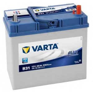 VARTA Аккумулятор  45AH 330A(EN) клемы 1 (238x129x227) S4 022 тонкая клема