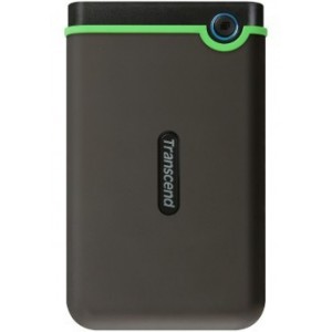2.0TB (USB3.0) 2.5" Transcend "StoreJet 25M3S" Slim, Iron Gray, Rubber Anti-Shock, OT Backup
