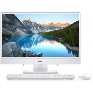 AIl-in-One PC - 23,8" DELL Inspiron 3477 FHD IPS, Intel® Core® i3-7100U (Dual Core, 2.40GHz, 3MB), 4GB DDR4 RAM, 1TB HDD, no ODD, Intel® HD Graphics 620, HD Webcam, Wi-Fi-AC/BT4.0, KM636 Wireless KB&MS, Ubuntu, White