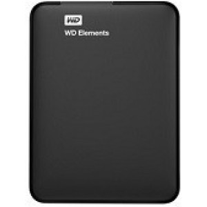   2.5" 2TB External HDD WD Elements Portable  WDBU6Y0020BBK, Black, USB 3.0  (hard disk extern HDD/внешний жесткий диск HDD)