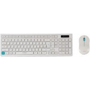 MARVO  KC-410W 2.4G Wireless Keyboard & Mouse Combo - White