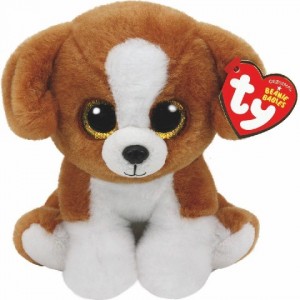 BB SNICKY - brown-white dog 15 cm