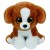 BB SNICKY - brown-white dog 15 cm
