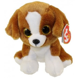 BB SNICKY - brown-white dog 15 cm