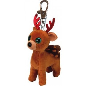 BB TINSEL - brown reindeer 8,5 cm