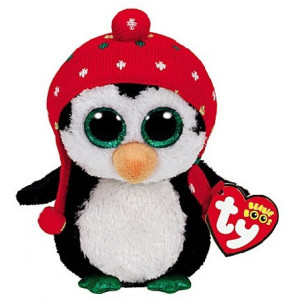 BB FREEZE - penguin with knit hat 24 cm