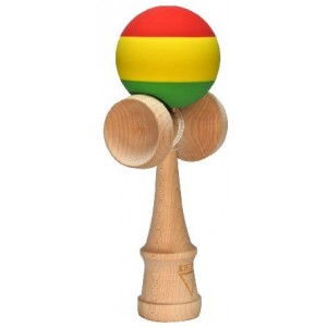Kendama Krom Rasta Premium Maple-Rubber