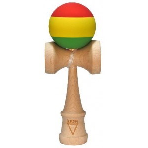 Kendama Krom Rasta Premium Maple-Rubber